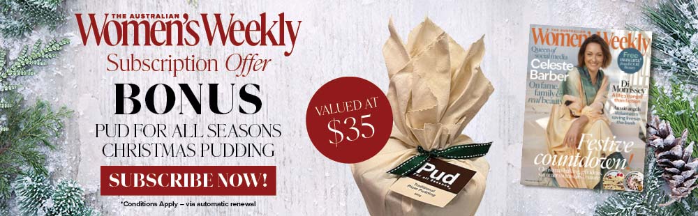 Subscribe & receive bonus Christmas Pudding  from Pud for all season