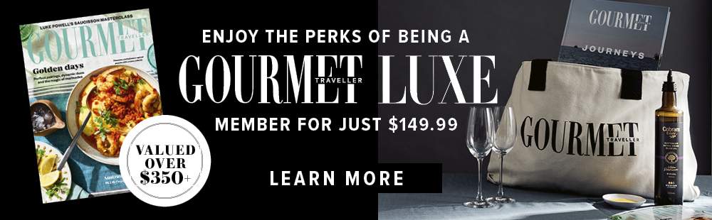 subscribe to gourmet traveller luxe offer