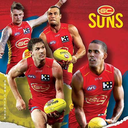 AFL Gold Coast Suns 2025 Calendar