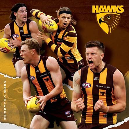 AFL Hawthorn Hawks 2025 Calendar