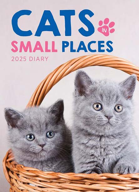 Cats in Small Places 2025 Diary