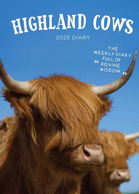 Highland Cows 2025 Diary