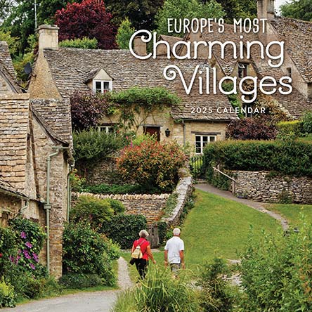 Europe's Most Charming Villages 2025 Calendar