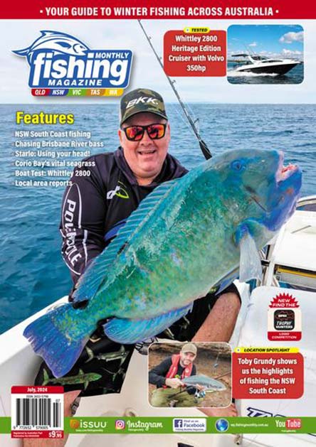 Fishing Monthly Magazines : Wake 'em up!