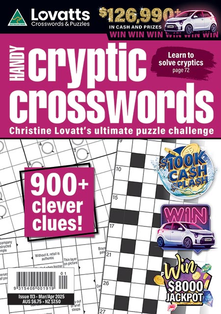 Handy Cryptic Crosswords