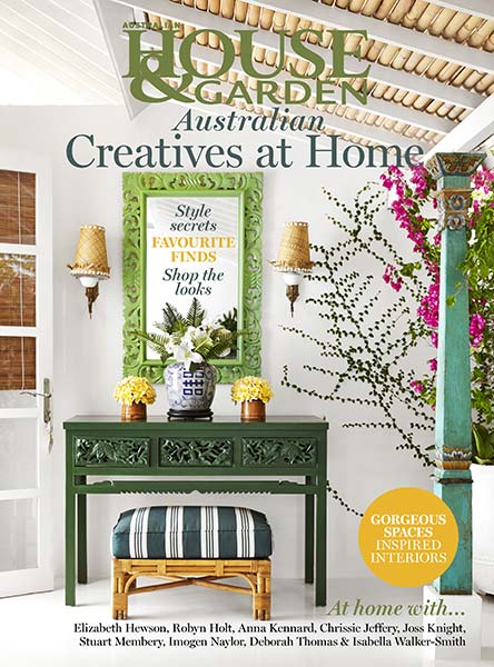 Australian House & Garden: Australian Creatives  at Home