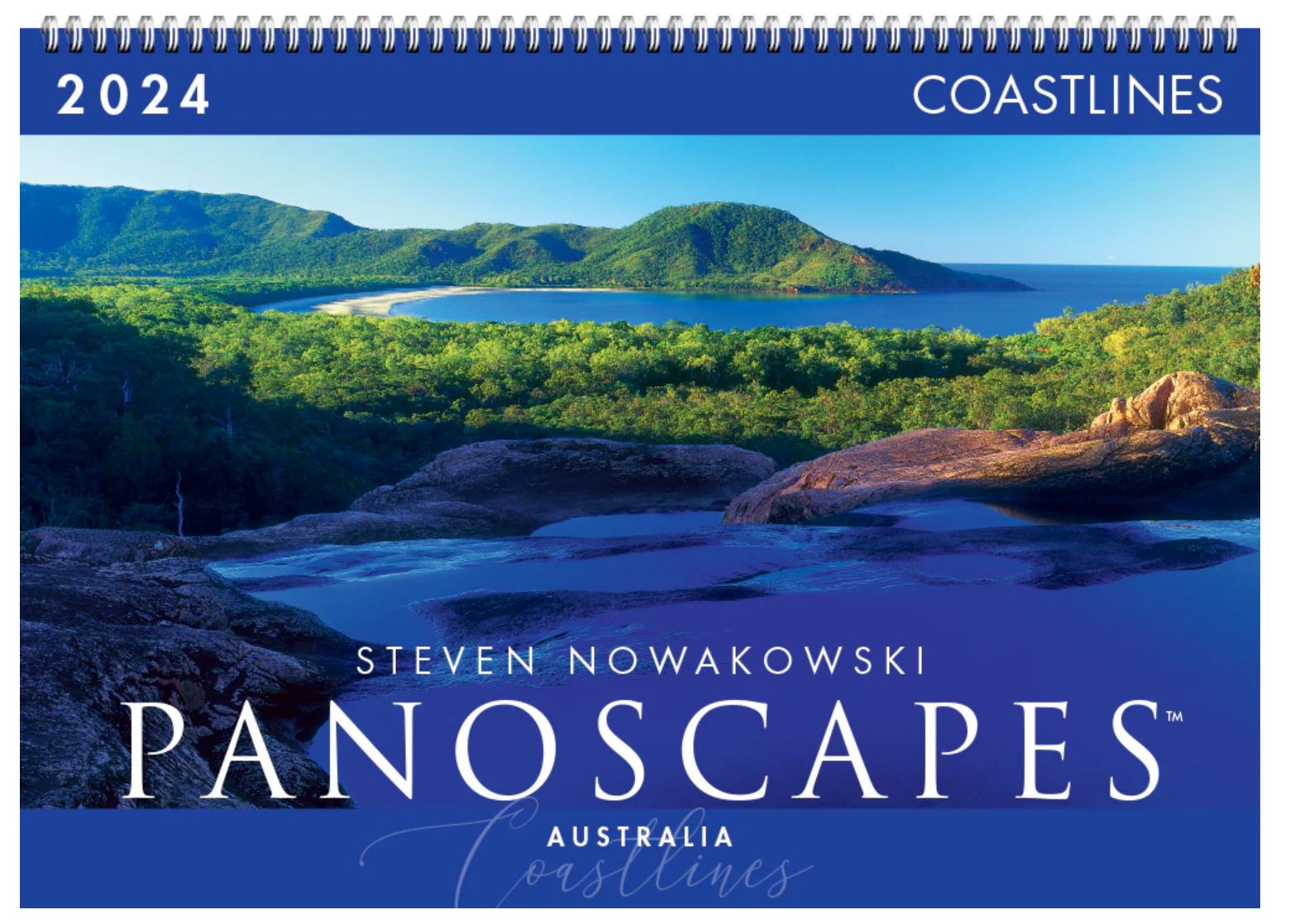 2025 Coastlines Panoscapes Wall Calendar